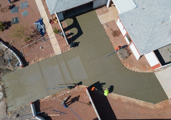 Cost of Concrete Driveway Finishing in Draper